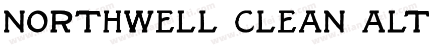 Northwell Clean Alt字体转换